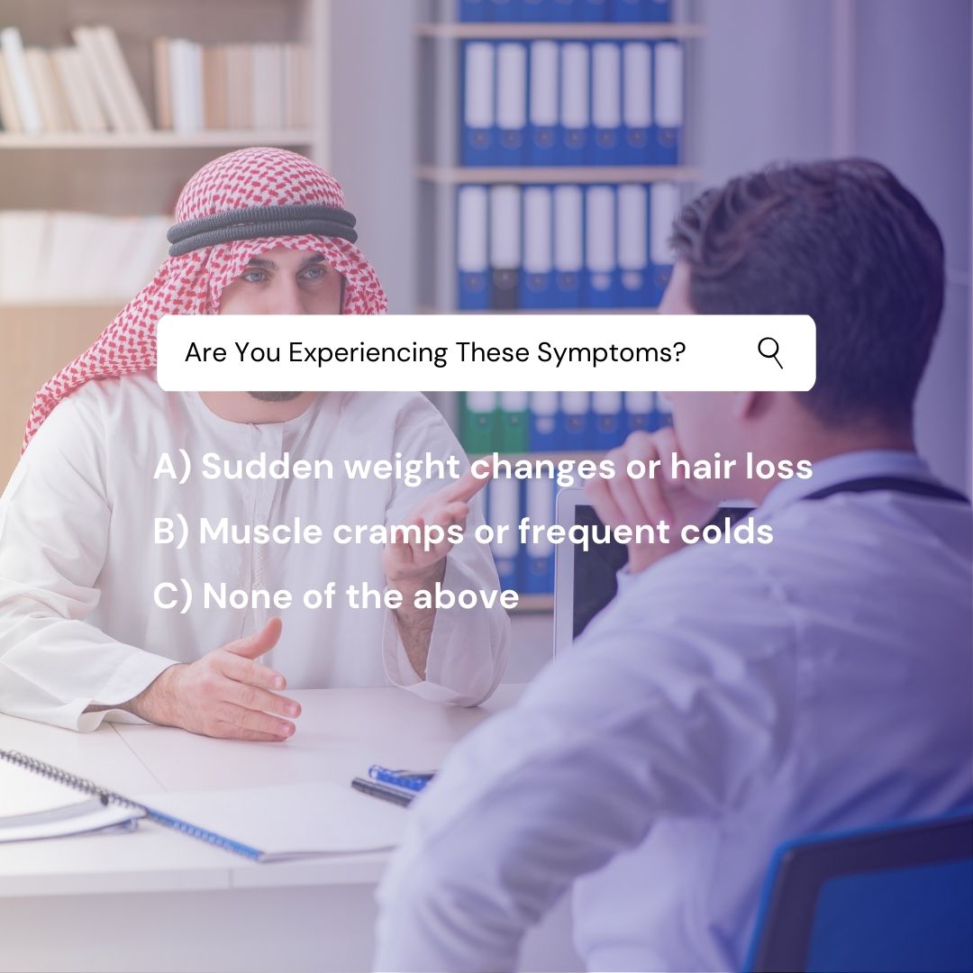avmlabsbh's tweet photo. 💡 What Wellness Test Is Right for You? 💡

Not sure where to start with health check-ups? Take our quick interactive quiz and find the perfect wellness test to suit your needs.

🎯 Options Include:

✔️ Thyroid Panel
✔️ Vitamin D &amp; B12 Test
✔️ General Wellness Profile https://t.co/lNTjj4m0py
