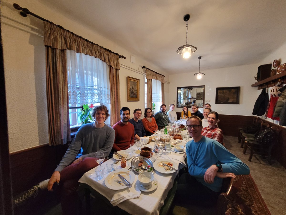Humar Lab (Matjaž Humar) (@humarlab) on Twitter photo We gathered to celebrate <a href="/ERC_Research/">European Research Council (ERC)</a> #ERCCoG #SoftQuanta and enjoyed a wonderful traditional Christmas lunch at Čad, Ljubljana, Slovenia.
Stay tuned for more exciting updates. We gathered to celebrate <a href="/ERC_Research/">European Research Council (ERC)</a> #ERCCoG #SoftQuanta and enjoyed a wonderful traditional Christmas lunch at Čad, Ljubljana, Slovenia.
Stay tuned for more exciting updates.