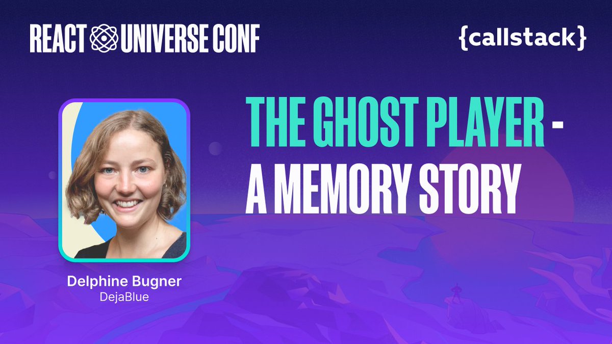 reactuniverse_'s tweet image. The woman of many talents (coding, drawing, and singing—just to name a few) and our beloved karaoke queen, @DelphineBugner, unleashed yet another skill at #ReactUniverseConf: spooky storytelling! Check out how she and her team busted a Ghost Player haunting a #ReactNative news…
