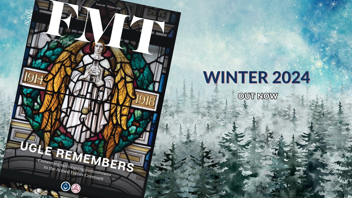 ☃️ The Winter 2024 edition of Freemasonry Today is out for delivery and available online!

Access the digital edition to discover inspiring stories, insightful articles, and more from the exciting world of Freemasonry✨

🔗ugle.org.uk/discover-freem…

#Freemasons