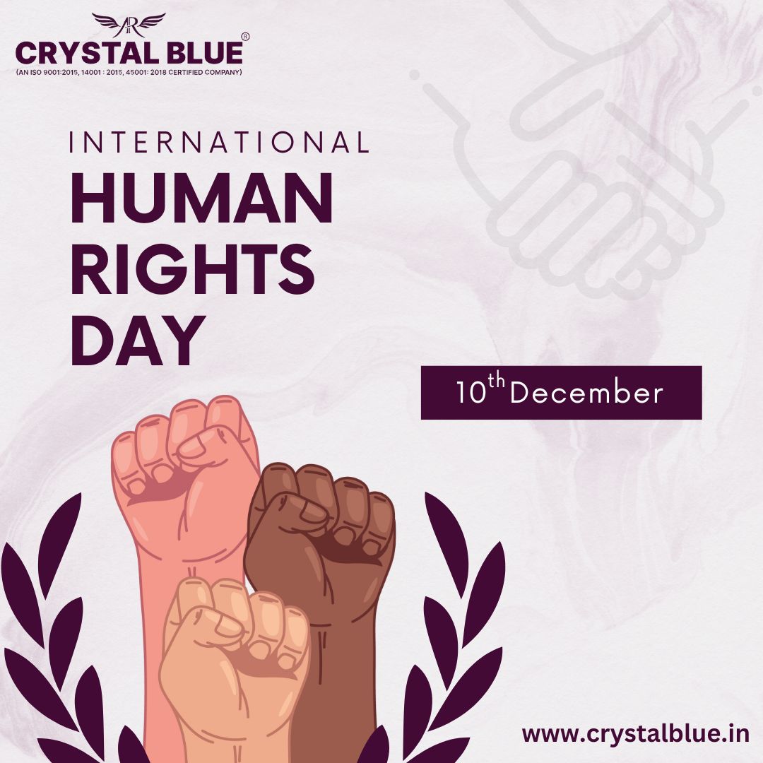 crystal_bluein's tweet photo. Humanity flourishes when everyone’s rights are honored. Together, let’s make it happen. 🌍✊ #HumanRightsDay #CrystalBlue https://t.co/lTUh9BpMuo