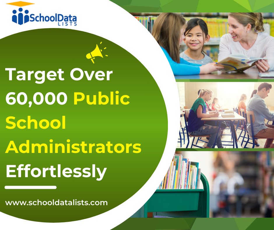 Schooldatalists's tweet image. Reach over 60,000 public school administrators with ease! Connect with key decision-makers to enhance your outreach and drive impactful results.
schooldatalists.com/database/publi…
#PublicSchoolEmailList #PublicSchool #PublicSchoolEmailLists #SchoolDataLists #Emails #Email #Education