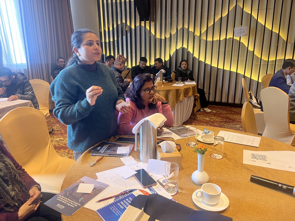 IOMnepal's tweet image. IOM Nepal &amp;amp; @MoLESS_Nepal under the #MBHRAsiaProgramme, organized a two-day orientation for government officials on regular migration pathways, aimed at strengthening labor migration governance &amp;amp; safeguarding migrant rights.
#RegularPathways #MigrantRights #MigrationGovernance
