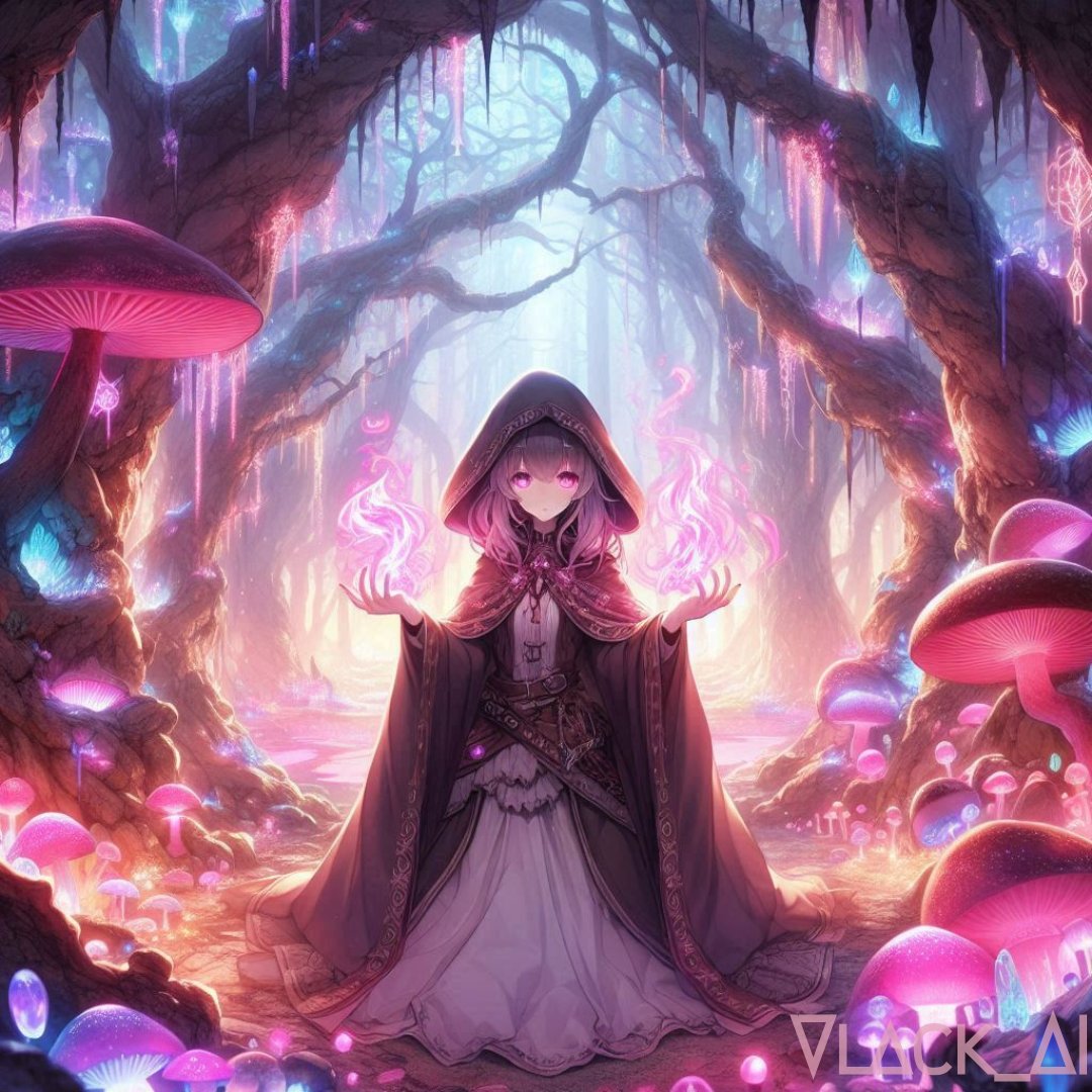 Vlack_AI's tweet photo. Who will guide the path of this young magician, who finds herself in a paradise that seemed to be hell.#Art #IAart #AIArtwork #AIArtGallery #ArtistOnTwitter #AIArtworks #photography #AIgirl #artsviral #aiartist #AIArtCommuity https://t.co/A4oDLT3W9j