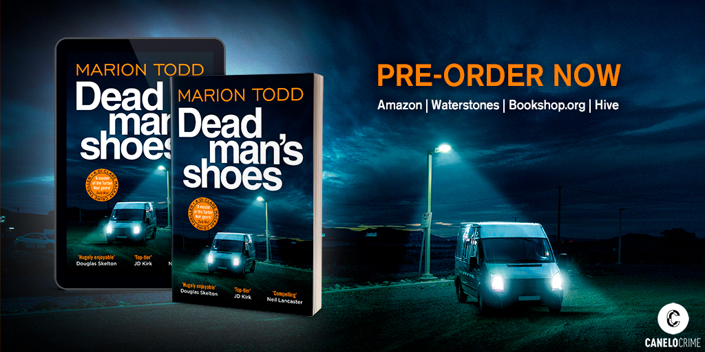 Canelo Crime (@canelocrime) on Twitter photo Will DI Clare Mackay end up with blood on her hands?... Find out in one month when #DeadMansShoes, the thrilling new instalment in <a href="/MarionETodd/">Marion Todd</a>'s Detective Clare Mackay series publishes 🕵️ 📚
Available to pre-order now👉 geni.us/DeadMansShoes
#CrimeFiction Will DI Clare Mackay end up with blood on her hands?... Find out in one month when #DeadMansShoes, the thrilling new instalment in <a href="/MarionETodd/">Marion Todd</a>'s Detective Clare Mackay series publishes 🕵️ 📚
Available to pre-order now👉 geni.us/DeadMansShoes
#CrimeFiction
