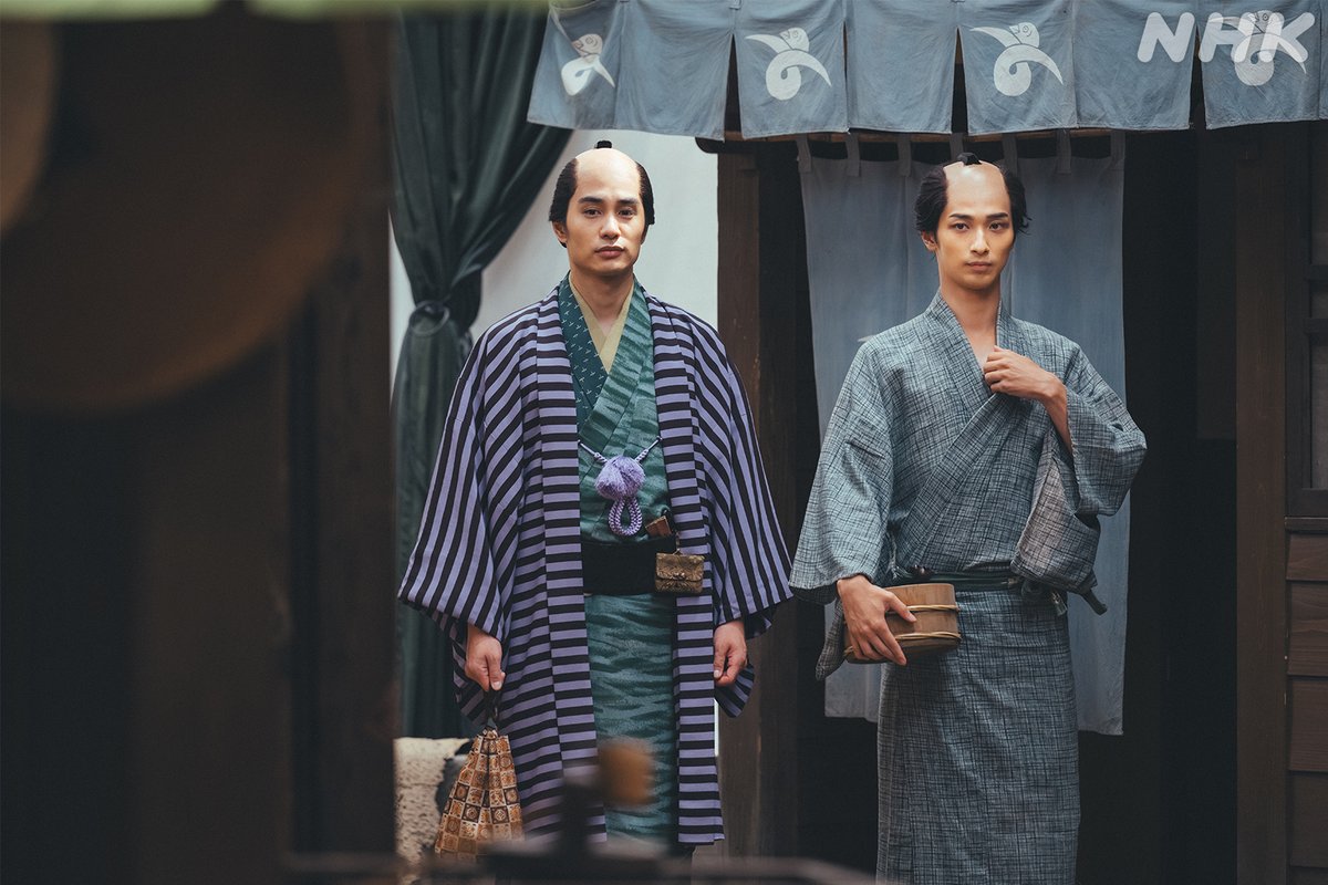berabou_nhk's tweet image. 撮影快調🎥
 日一日と蔦重らしさを増す #横浜流星 さん。
江戸文化が花開く蔦屋重三郎の物語がもうすぐ始まります！

#大河べらぼう 放送まであと【27日】