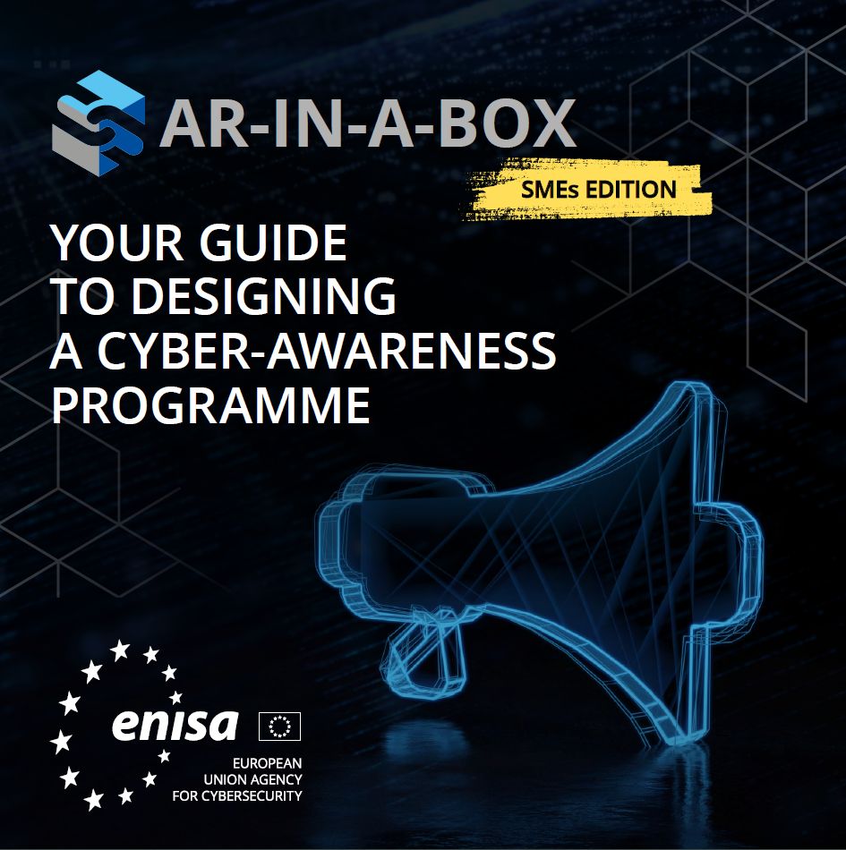 🔊Cybersecurity in SMEs: Boost Your Awareness with #ENISA AR-in-a-Box🔐The #SMEs edition of AR-in-a-Box provides a set of tools and resources to effectively raise #cybersecurity awareness tailored to your business's specific needs.📥Download the full box: ow.ly/nEQ150UlwXm