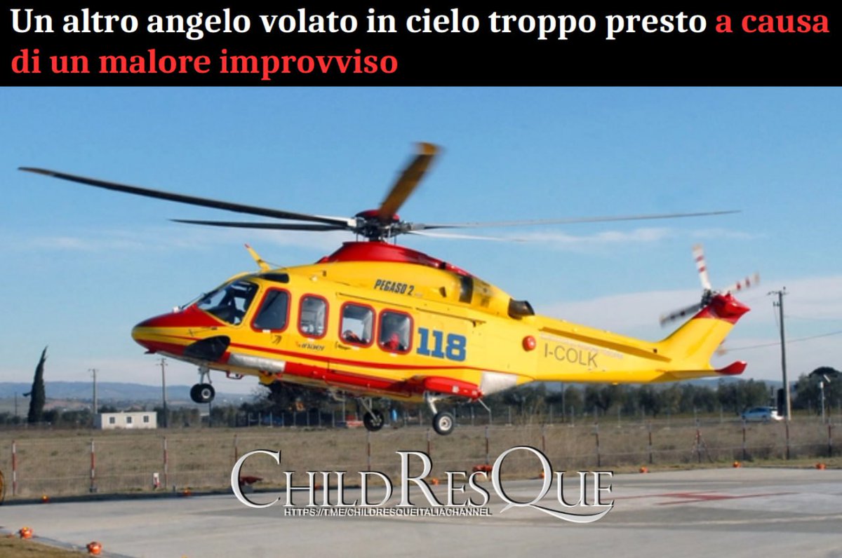 Bera49164308's tweet photo. 🖤UN ALTRO ANGELO VOLATO IN CIELO TROPPO PRESTO A CAUSA DI UN MALORE IMPROVVISO🕯
Caterina aveva solo 13 anni🙏🏻😔
#9dicembre
#News_EU_Italy #Sudden_Illness #child_Dead https://t.co/HZuZZSztMt