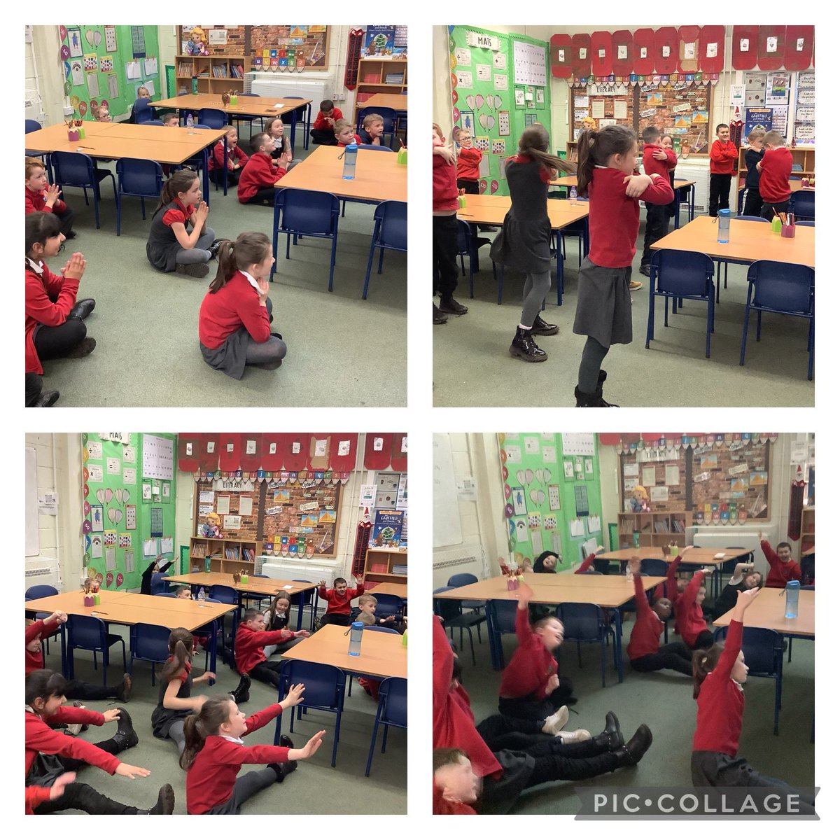P3G taking part in Na-Ma-Sleigh as part of our 12 days of fitmas challenge.