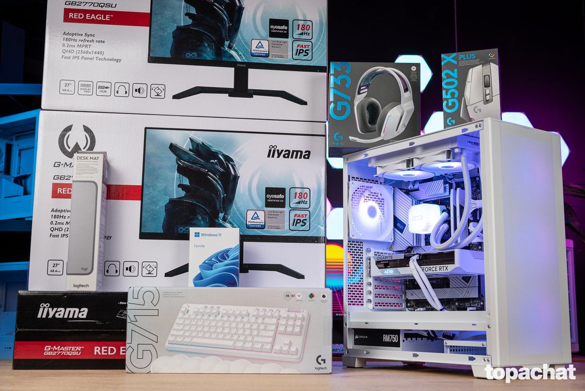 TopAchat's tweet photo. 🎄 #PetitPapaTopAchat
#Setup7 : Focus sur le PC Gamer ECLIPSE équipé de @WindowsFrance 11 !

https://t.co/CEolR9y1cb

Participe ici !
https://t.co/KK18J1FR83 https://t.co/zeMUc4Wqar