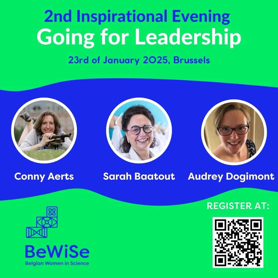 💪 Unleash Your Leadership Potential 💪

Register now and join this inspiring evening together with empowering women!

<a href="/Be_Women_Sci/">Belgian Women in Science</a> 

👉lnkd.in/ejer6Sfm

#WomenInLeadership #Empowerment #LeadWithConfidence #WomeninScience #BelgianWomeninScience
