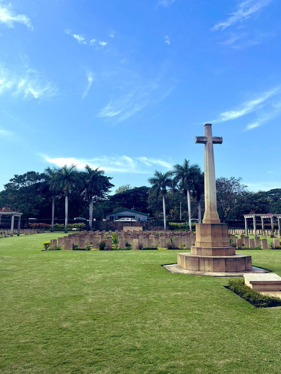 jscattergood1's tweet photo. One of diplomacy’s biggest allures is its variety.  Incredible day celebrating 🇬🇧 🇮🇳 healthcare, visiting one of the best IVF facilities in the 🌍@DpuIvfPune. I then discovered a distant family member buried at the stunning, poignant @CWGC memorial near Puné #incredibleindia https://t.co/zAl2bFz2mL