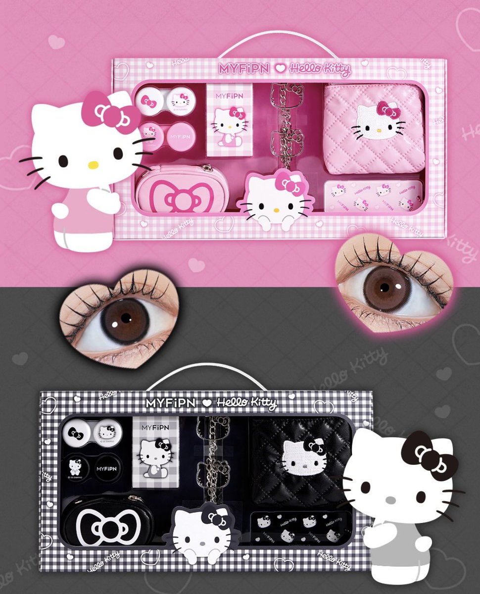 🎀 마이피픈 x 헬로키티 • RT 이벤트 시작 ! 

2명을 추첨하여 핑크 + 블랙 에디션 gift 💗🖤
15일까지 참여, 16일 발표 할게요!