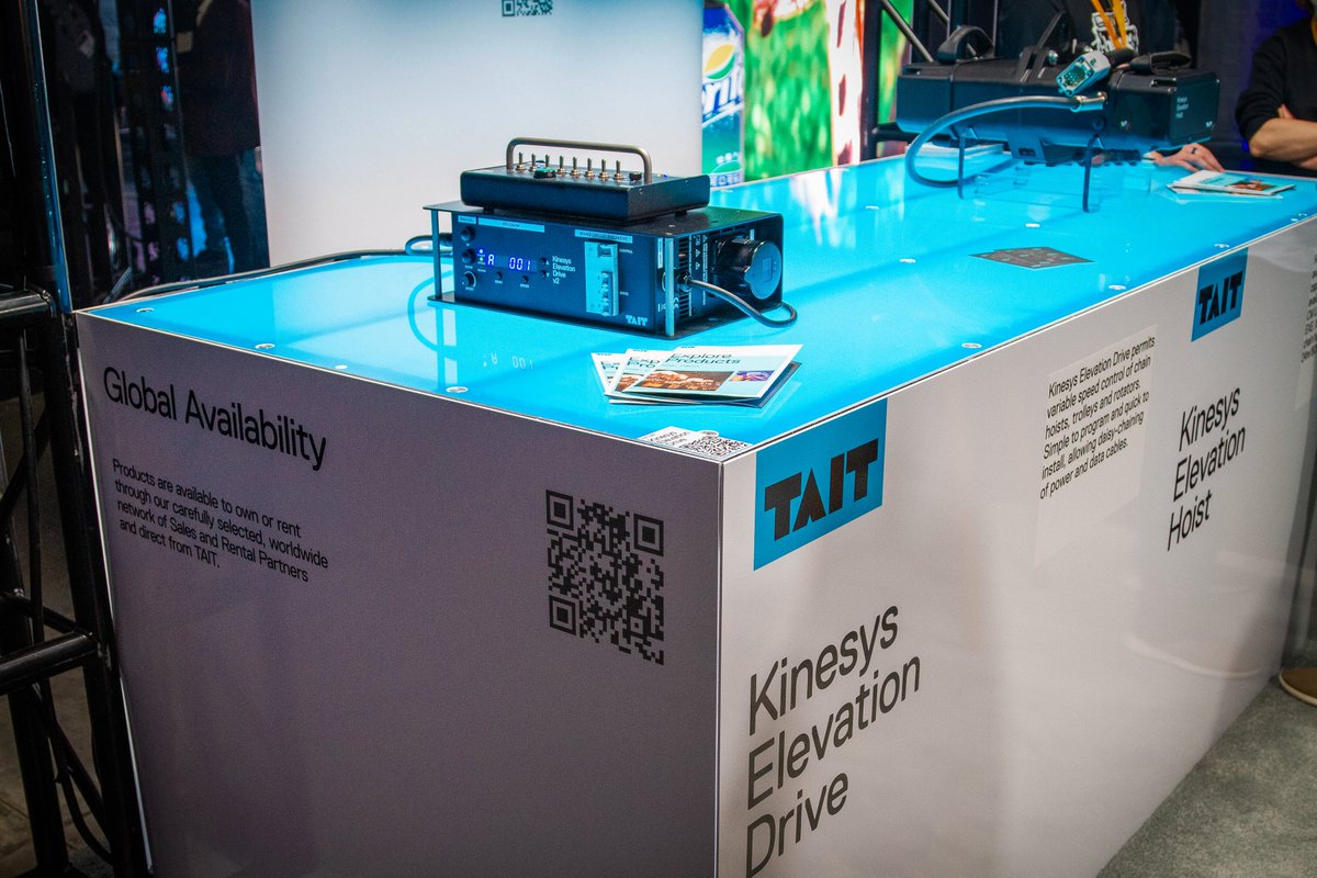 taitproducts's tweet photo. It’s been an exciting start to
@LDITradeshow in Las Vegas. Kinesys, now a family name of TAIT Products, is making waves with its new look. Drop by the @TAITTowers Booth #2954 to explore more about our products and global training opportunities. We look forward to seeing you there https://t.co/YUvWy6zIP1