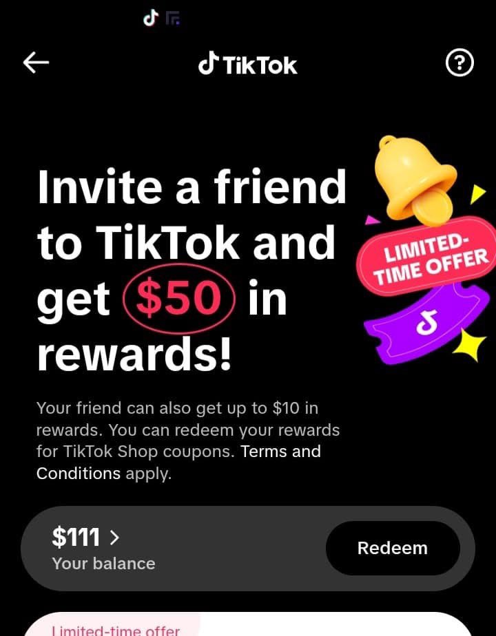 Run it up yall #tiktok let’s get this free money 💵 ⬇️⬇️⬇️⬇️⬇️⬇️

tiktok.com/t/ZTYaUWRHw/