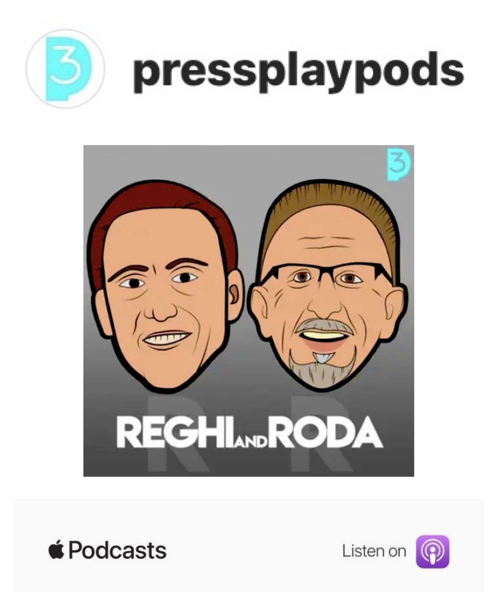 🚨New🚨 <a href="/ReghiRoda/">Reghi & Roda Podcast</a> Podcast
🏈 Recap #Browns 21st consecutive regular season loss at Pittsburgh
🏈 React, Preview &amp; Predict <a href="/OhioStateFB/">Ohio State Football</a> &amp; the entire 12 team <a href="/CFBPlayoff/">College Football Playoff</a> bracket. 
🎧Listen- podcasts.apple.com/us/podcast/reg…