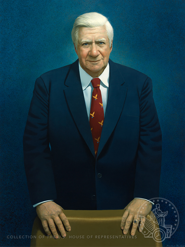 USHouseHistory's tweet photo. Tip O'Neill's official portrait unveiled #OTD 1986. #HouseCollection https://t.co/udITF26eJU https://t.co/fEX0DIC0XH