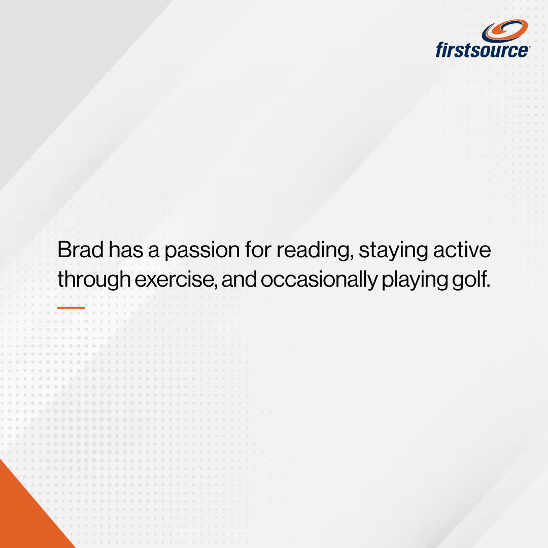 firstsource's tweet image. Welcome to #LifeAtFirstsource Brad Hastedt!

#Firstsourcer #FirstForce #Leadership