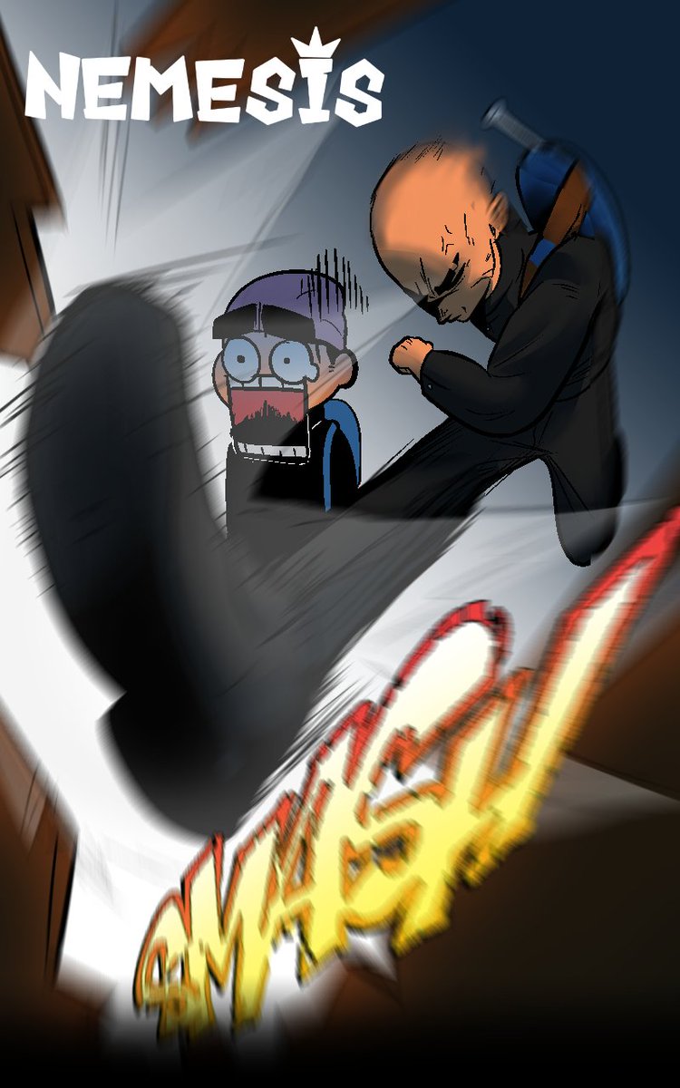 BenMakesArt's tweet photo. Nemesis Episode 2 is currently in the works! Here's one my fav panel with no context .😂😂
if you missed Episode 1 read it here!;
https://t.co/UbQSYHjKJZ
#art #anime #manga #manhwa #webtoon #webomic #illustration #comic #action https://t.co/PGo3r8TEAY