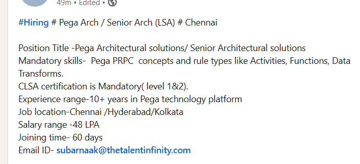 TalentInfinity2's tweet image. #jobs   #wearehiring #TalentInfinity #hiringtalent #hiringteam #recuitment   #recuitmentalert #openings #jobopportunities #jobopenings #jobsalert   #Talentacquisition #hiring #jobsearch #careeropportunities #jobvacancy   #careeradvice #employment #jobhunt