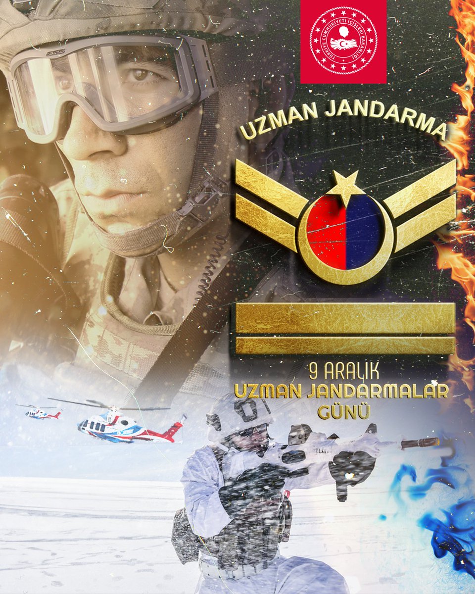 Her biri cesaretin ve fedakârlığın sembolü olan Uzman Jandarmalarımız 🇹🇷

Görevini büyük bir özveriyle yerine getiren tüm Uzman Jandarmalarımızın #UzmanJandarmalarGünü kutlu olsun.

Şehitlerimizi rahmetle, gazilerimizi minnetle anıyoruz. 

Her adımınızda milletimizin duaları