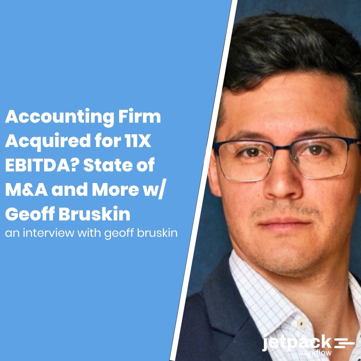 jetpackworkflow's tweet image. Did you know that the right private equity firm can pay north of 11x EBITDA for a well-structured accounting firm? Discover how to position your firm for maximum value in our latest episode! 💰 #PrivateEquity #AccountingFirms
bit.ly/4g2VFXz