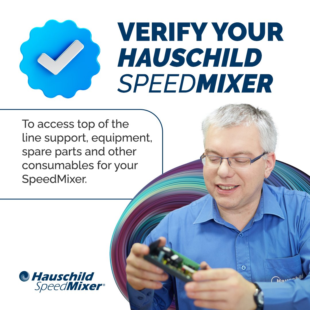 speedmixing's tweet photo. Hauschild Engineering is the #original #inventor and #manufacturer of the #SpeedMixer. Pioneering dual asymmetric centrifugal #technology over 50 years ago, our #bladeless lab mixers have become a staple in countless industries. 

Verify yours today! https://t.co/zdqQfVdGzd