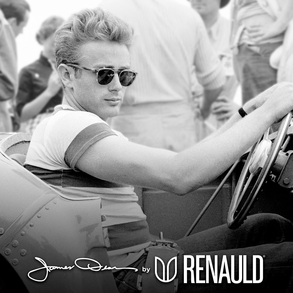 RenauldOfficial's tweet photo. Renauld &amp; the Estate of James Dean present The James Dean Collection, featuring an exact replica of Dean's iconic eyewear. Handcrafted in Italy, overseen by Marcus Winslow. In tortoiseshell &amp; black, 5 shade options, W/WO prescription. A homage to an icon. https://t.co/vbcDA9xUTC https://t.co/SEoOXV9GuB
