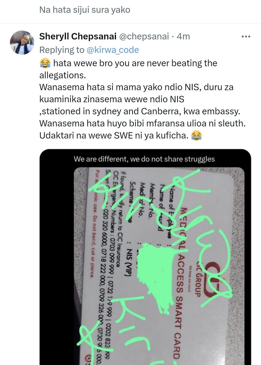 CodeWithCollins's tweet photo. @Kevoh_254 @kirwa_code Kumbe ni yeye 😂. https://t.co/Gef4HNEImU