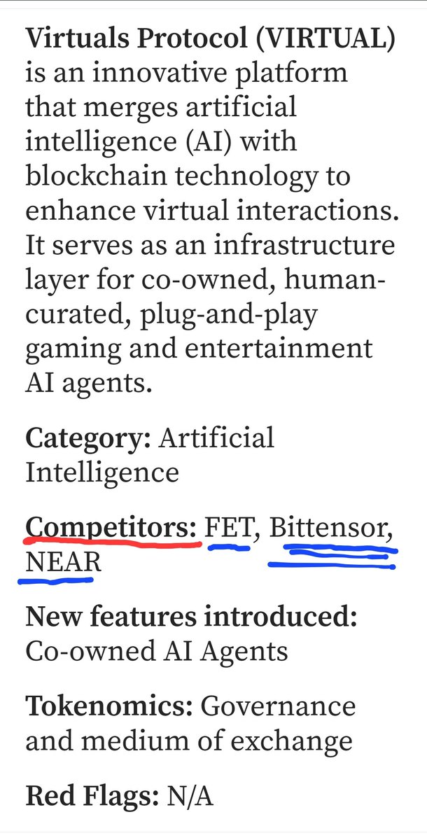 TalismanFamily's tweet photo. @LongHashVC Let's look at this 3 to 4 years from today 
Bittensor Vs Virtuals https://t.co/w1d9fnH1ZV