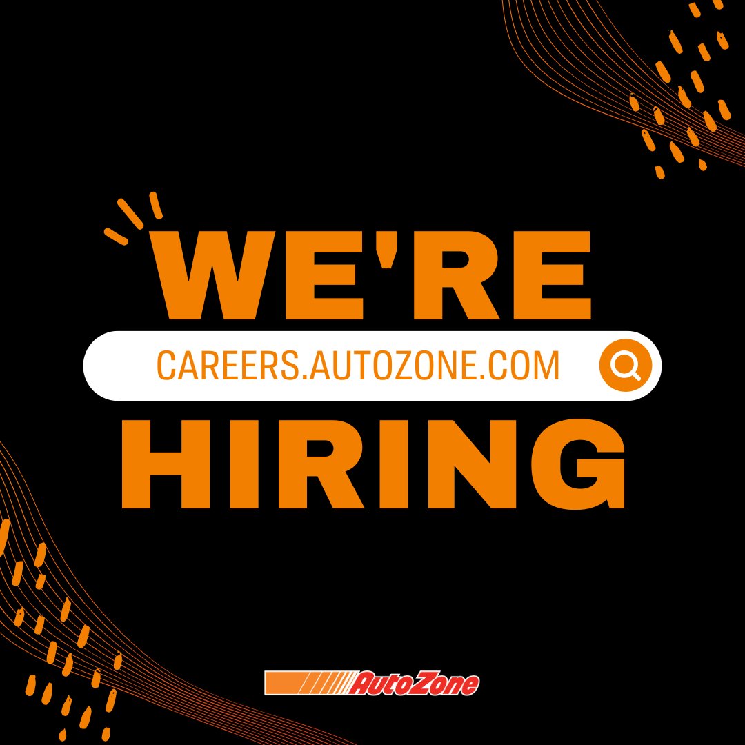 AutoZoneCareers's tweet photo. Are you passionate about helping others and providing great service? AutoZone is hiring Sales Associates, Hub &amp; Delivery Drivers, System Engineers, and more. 

Find your drive: https://t.co/GKeRF2Lc2d 

#careers #jobposting #autozone https://t.co/puzdxWapAo