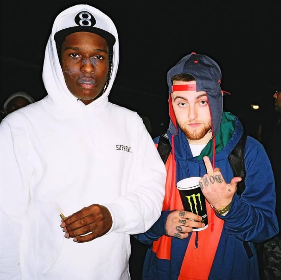 culturejpg's tweet photo. A$AP Rocky x Mac Miller https://t.co/tB9I3EBFTA