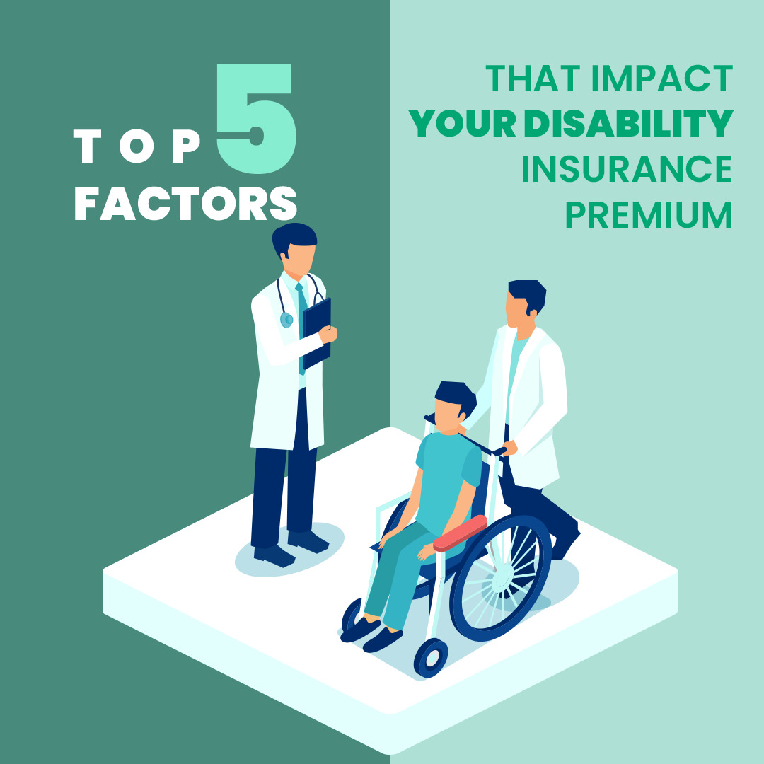 McAfeeInsure's tweet photo. The top 5 factors that impact your disability insurance premium:
- Occupation/job duties
- Health
- Age
- How much longer you're planning on working
- How long you'd like to wait to receive benefits after filing a claim https://t.co/zpP3KTCwno