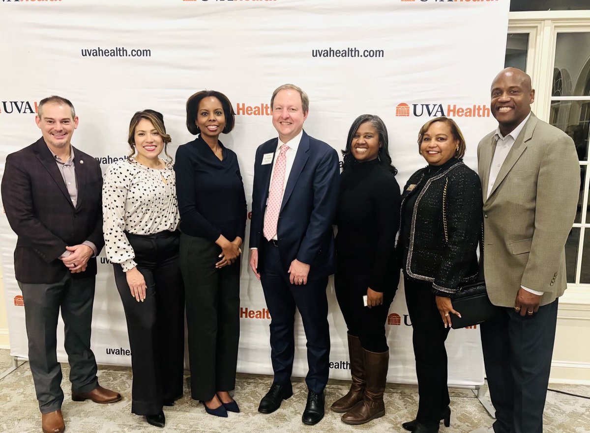 On Wednesday, December 4th, Supervisor Franklin had the honor to attend UVA Community Health Holiday Reception!