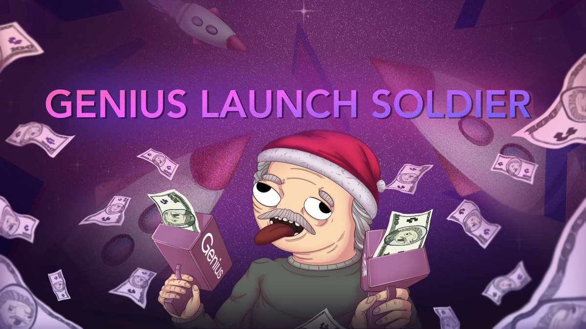 Launching.. Genius Launch Soldier 🚀🪖

As the full Genius launch approaches we want to give one last opportunity to reward early supporters.

Your ability to claim the "Genius Launch Soldier" is live for 15 days on @MVHQFoundation.

app.mvhq.io/missions/geniu…
