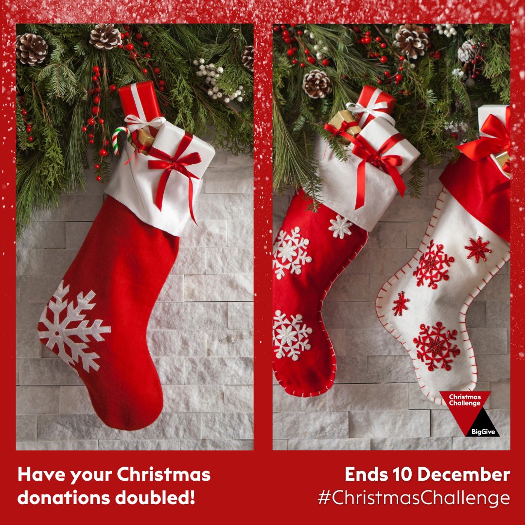 Big Give (@biggive) on Twitter photo #ChristmasChallenge update:
💗£38M+ raised for vital causes (and counting)
🎅 106K+ donations from generous supporters
✨ 605 charities have hit their targets—let’s help even more cross the finish line!
📆 Donations will be matched until MIDDAY tomorrow
🔗 bit.ly/CC24Double #ChristmasChallenge update:
💗£38M+ raised for vital causes (and counting)
🎅 106K+ donations from generous supporters
✨ 605 charities have hit their targets—let’s help even more cross the finish line!
📆 Donations will be matched until MIDDAY tomorrow
🔗 bit.ly/CC24Double