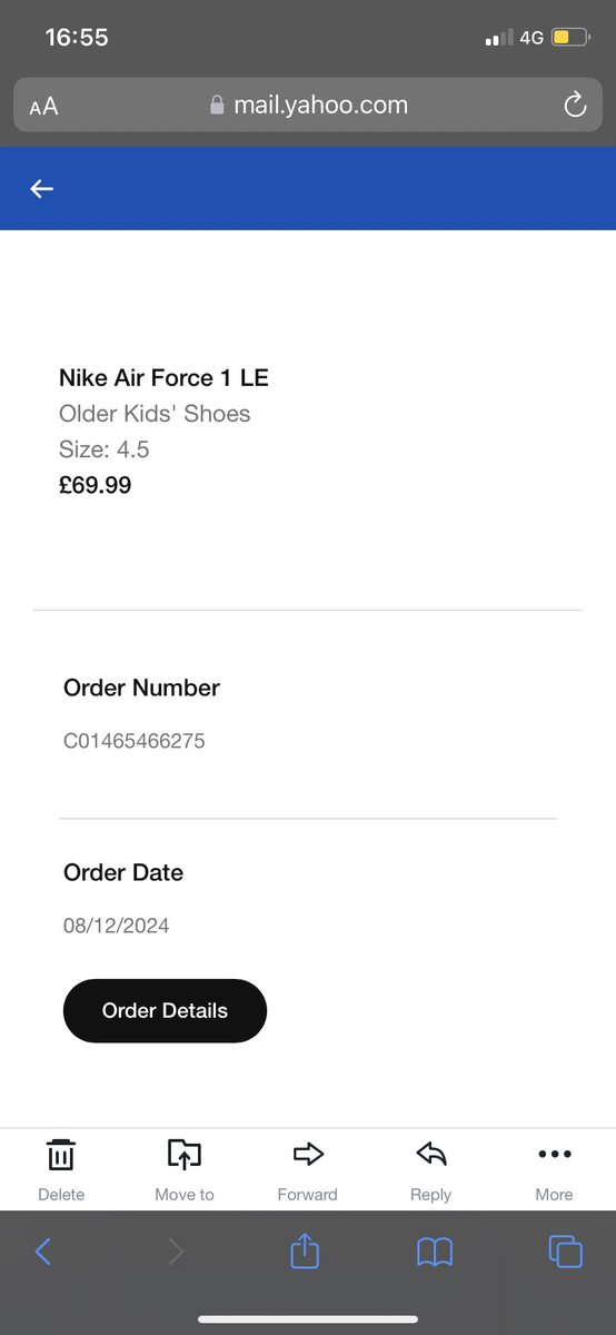 BrisonSharon's tweet photo. @nikestore placed an order yet day but for some reason my code would not work! Feeling this is some sort of con! Didn’t bother with online chat to dispute as I don’t have hours to waste getting nowhere!!! Would like my valid code applied please. Copy of order &amp; code 👇 https://t.co/wdVSQmSKa0