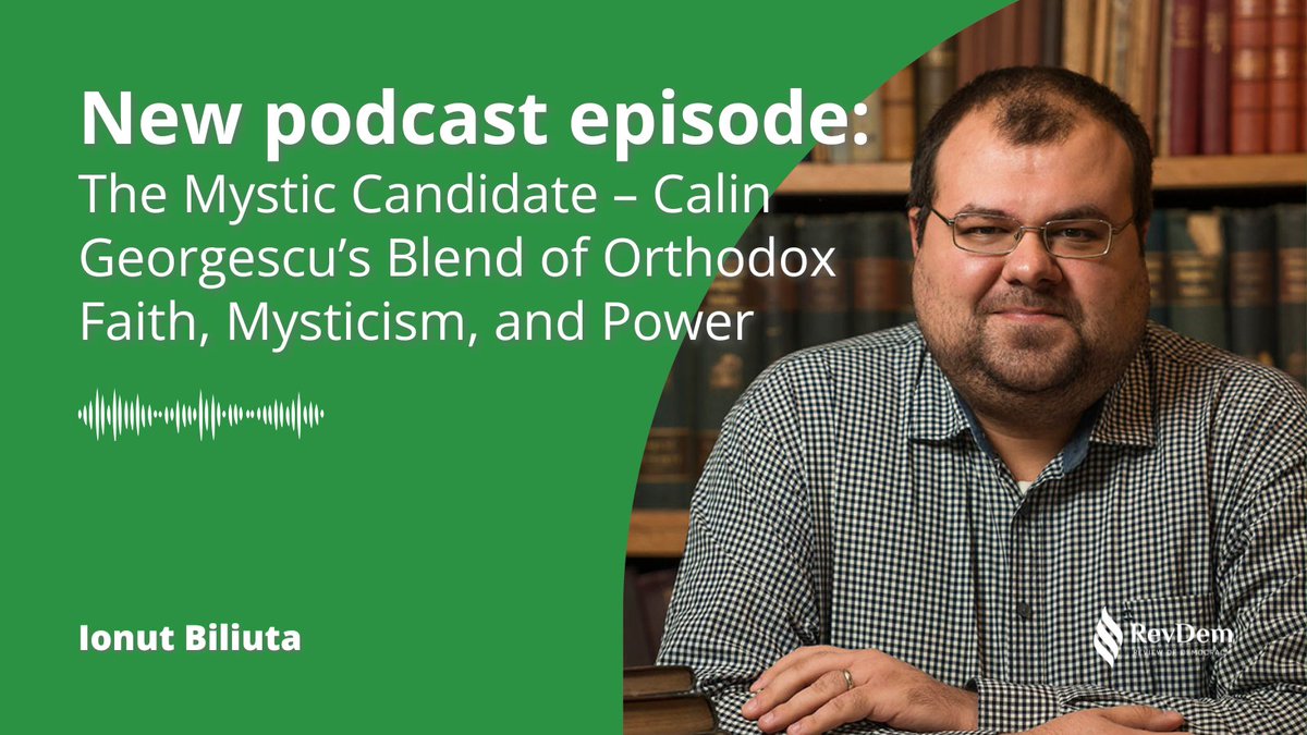 RevDem2020's tweet photo. 🎙️ In our new podcast, @anahoretus discusses connections between Orthodoxy &amp; nationalism in Romania and to how they influenced this year’s presidential elections, as well as the revival of narratives concerning “fascist martyrs.” 🇷🇴

🎧 Listen to it:
👉 https://t.co/r5JWkcyY9m https://t.co/pegRofiVsj