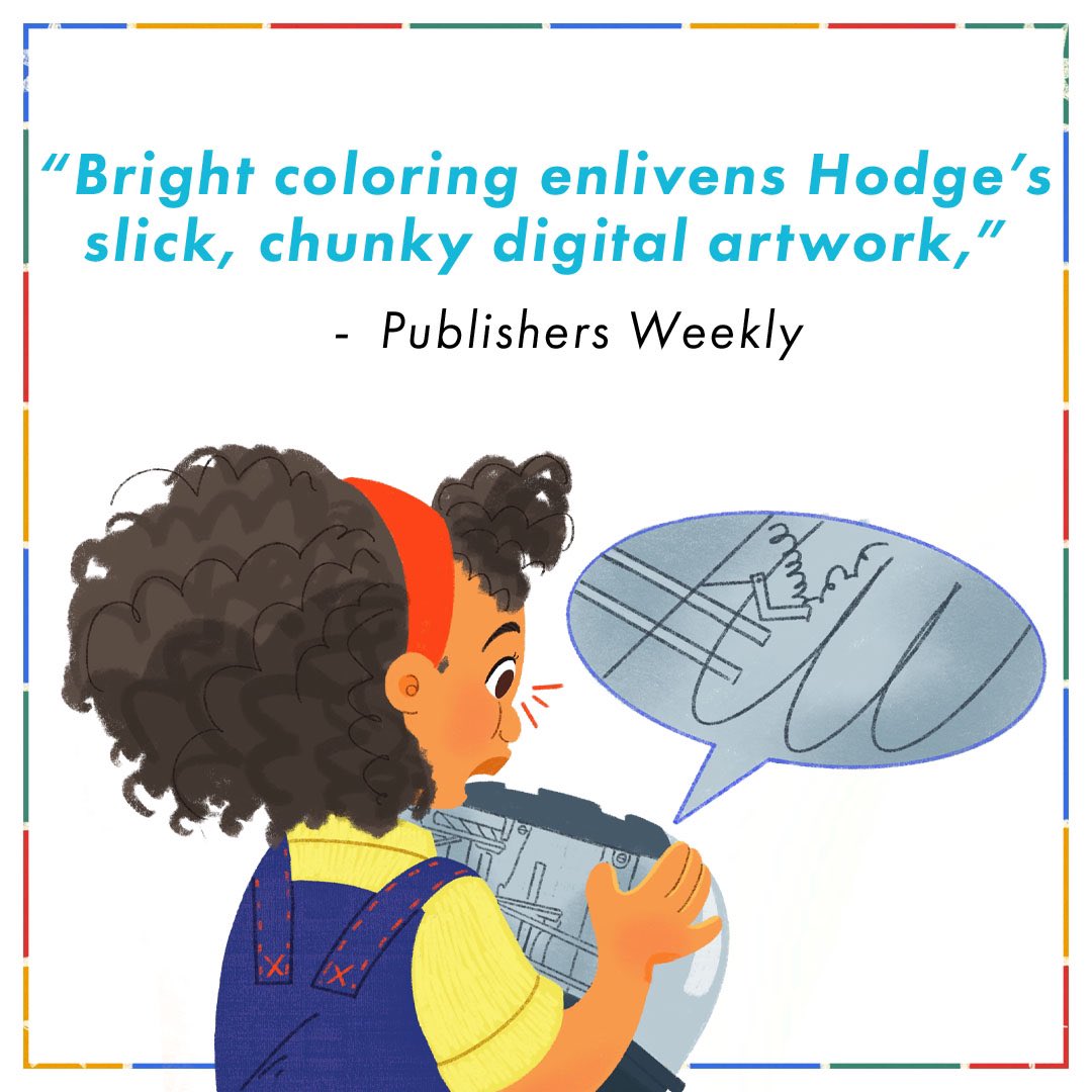 dee! | illustrator (@deandra_hodge) on Twitter photo Yvonne Clark and Her Engineering Spark has a review from Publishers Weekly! 💥✨
Publishing Jan 7, 2025
Written by <a href="/AllenwritesWell/">Allen Wells YVONNE CLARK 2025</a>
Published by <a href="/MacKidsBooks/">MacKids Books</a>
bookshop.org/p/books/yvonne… Yvonne Clark and Her Engineering Spark has a review from Publishers Weekly! 💥✨
Publishing Jan 7, 2025
Written by <a href="/AllenwritesWell/">Allen Wells YVONNE CLARK 2025</a>
Published by <a href="/MacKidsBooks/">MacKids Books</a>
bookshop.org/p/books/yvonne…