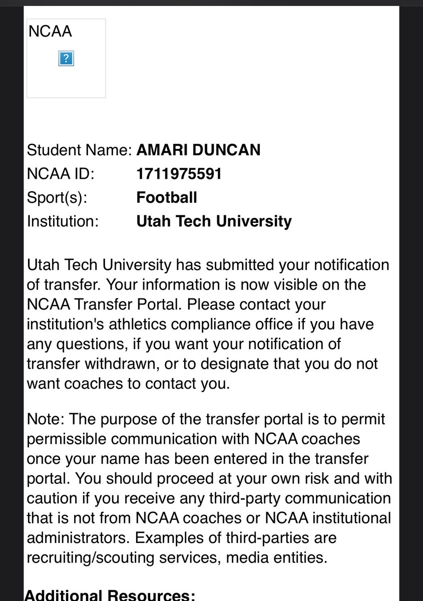 Amari Duncan tweet media