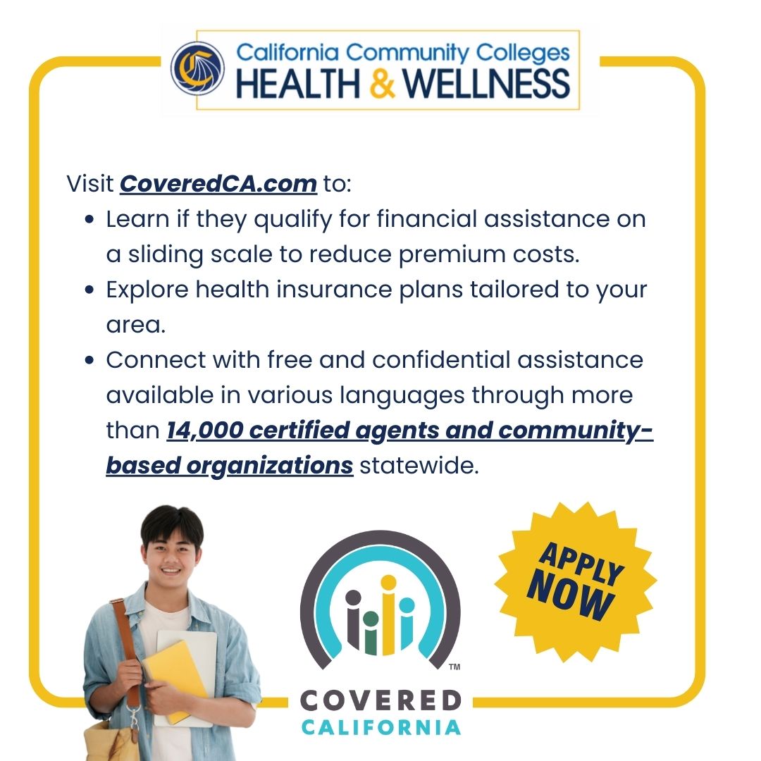 ccchealthwell's tweet photo. Need health insurance? Covered California offers affordable plans + financial help!

Open Enrollment: Nov 1, 2024  – Jan 31, 2025
Enroll by Dec 31, 2024 for coverage starting Jan 1, 2025

Explore plans &amp; get support at https://t.co/6IVpDqSTb8. https://t.co/tGTyKN7edx