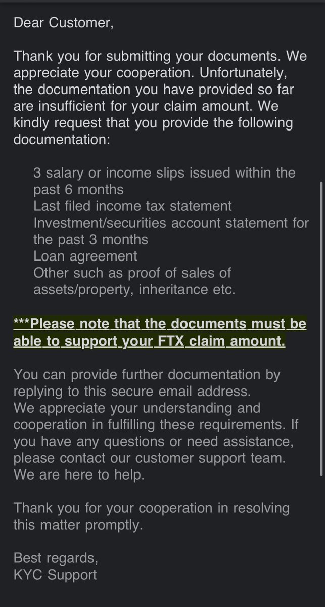 0xbabble's tweet image. I’m in a tough spot bc 98% of my money is either on FTX or on chain and most of it just comes from buying coins… 

This rule doesn’t make sense