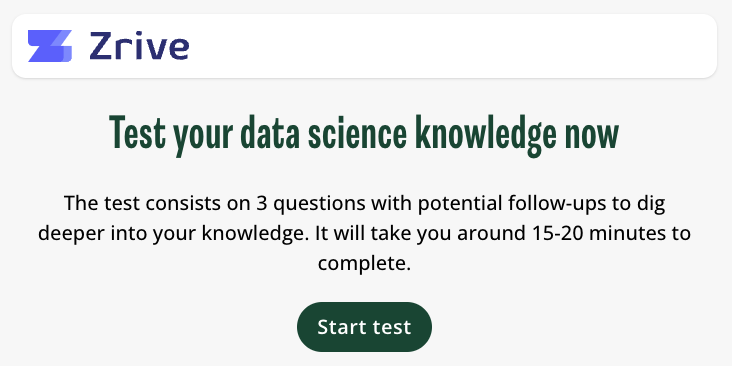 🤖🤖 Os presento a la Siri de Zrive (🤣), un "Data Science Interviewer" (link abajo)

Como siempre digo, en Data Science, el nivel de profundidad y coherencia necesario para pasar entrevistas (y trabajar después) es totalmente distinto al exigido para aprobar la uni.

El problema
