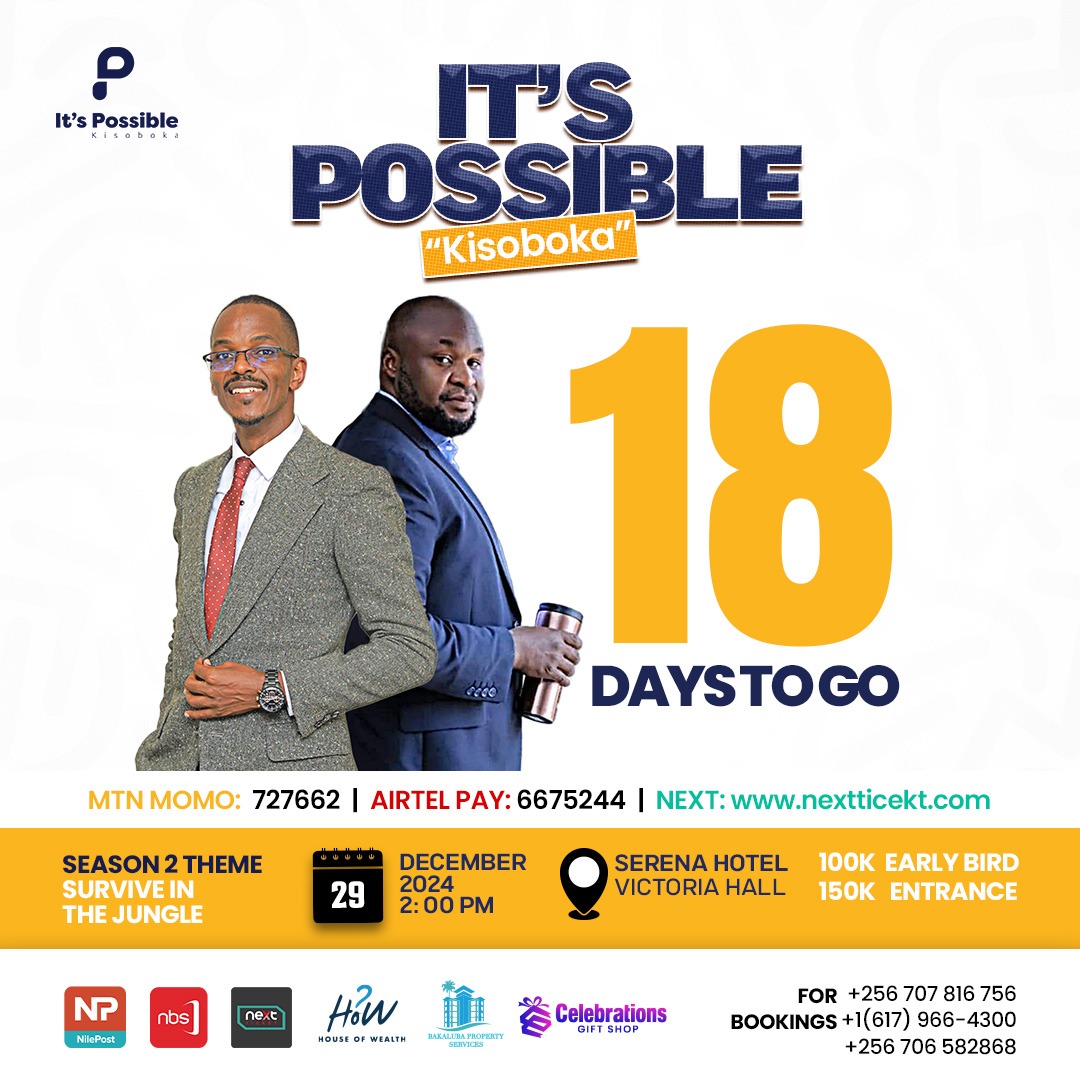 abi_nze's tweet photo. The countdown to the greatest event of the year is on.
#itspossible24
#surviveinthejungle https://t.co/22Cu16CLXi
