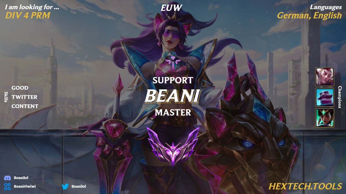 After promoting with <a href="/acegamingde/">AceGaming</a> Spades as Teammanager I'm looking for tryouts (as Support) for the upcoming split

Likes and retweets highly appreciated 🙏