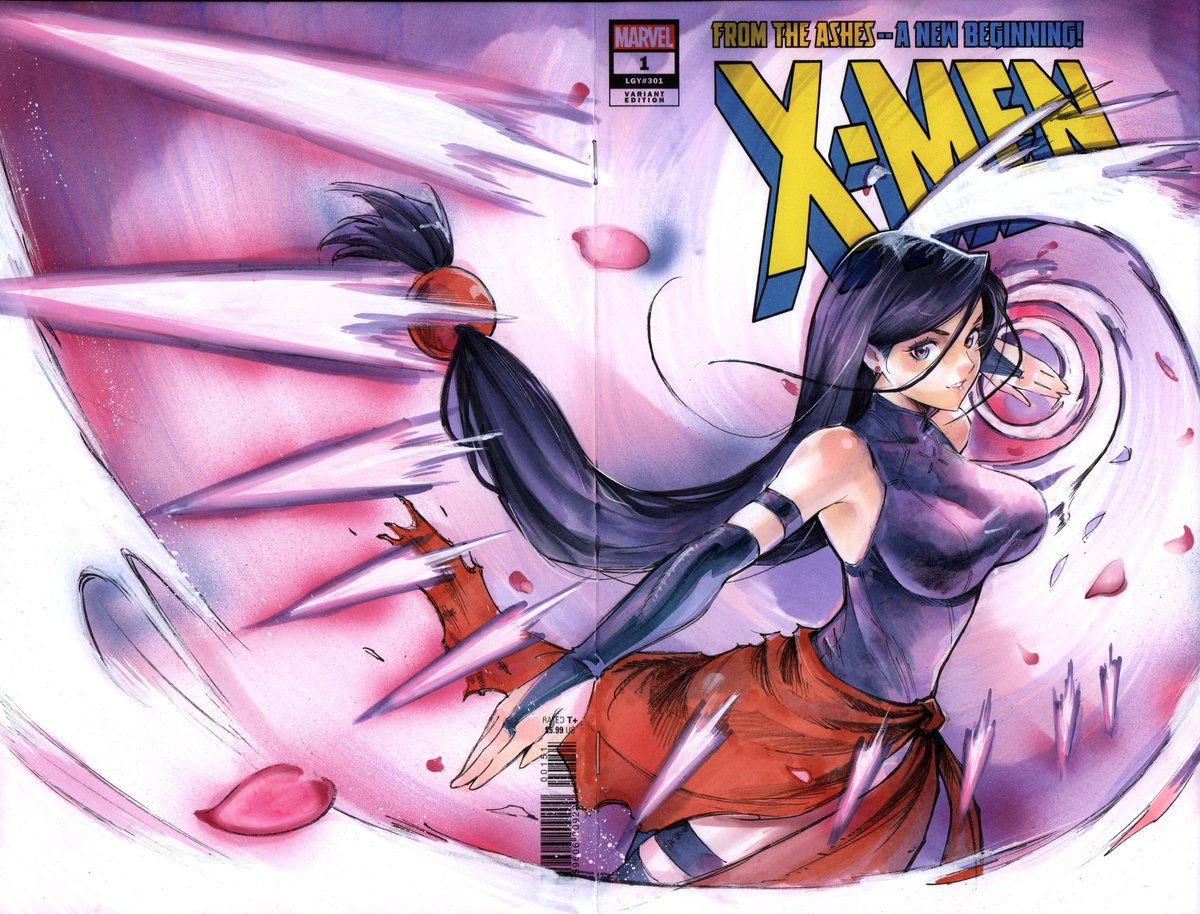 RO_YOSHIMIYA's tweet photo. #psylocke #XMen97 https://t.co/pHLIB3qIeu