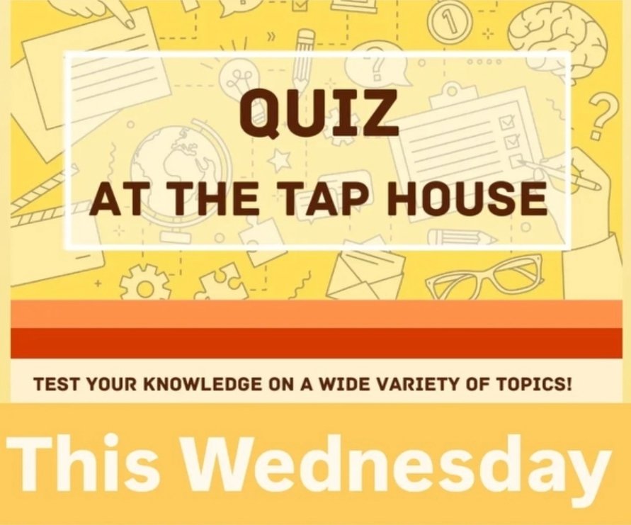 Last quiz of the year with our brilliant quizmaster Andy Wright! Have you assembled a team for this Wednesday? Don't worry, come and join one... 🍻