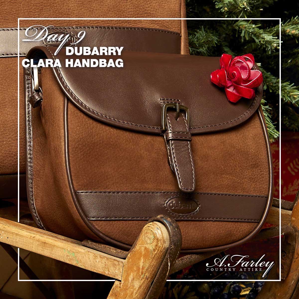 afcountryattire's tweet photo. 🎄✨ Day 9 of the A Farley 12 Days of Christmas Giveaway is here! ✨🎄

Win a Dubarry Clara handbag worth £129!

How to enter:
🎁 Follow @afcountryattire
🎁 Tag 2 friends
🎁 Retweet 

⏰ Entries close tomorrow Good luck🎅✨

#win #giveaway https://t.co/HRgU26j1Ke
