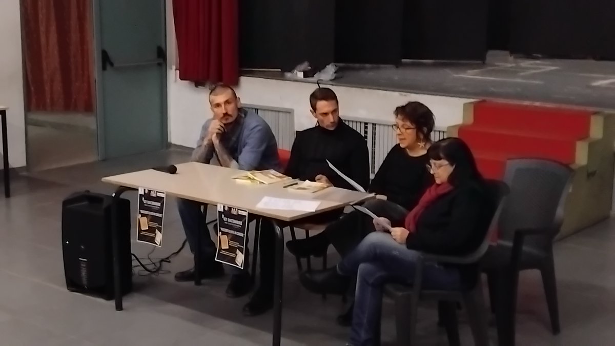 Grazie a tutti, per la partecipazione e al dibattito che ne è scaturito, sabato 7 dicembre 2024 a #Bruino, in occasione  dell'incontro "Racconti di vita in carcere".
Un particolare ringraziamento al Comune di Bruino, Assessorato alle Pari Opportunità, per averlo reso possibile.