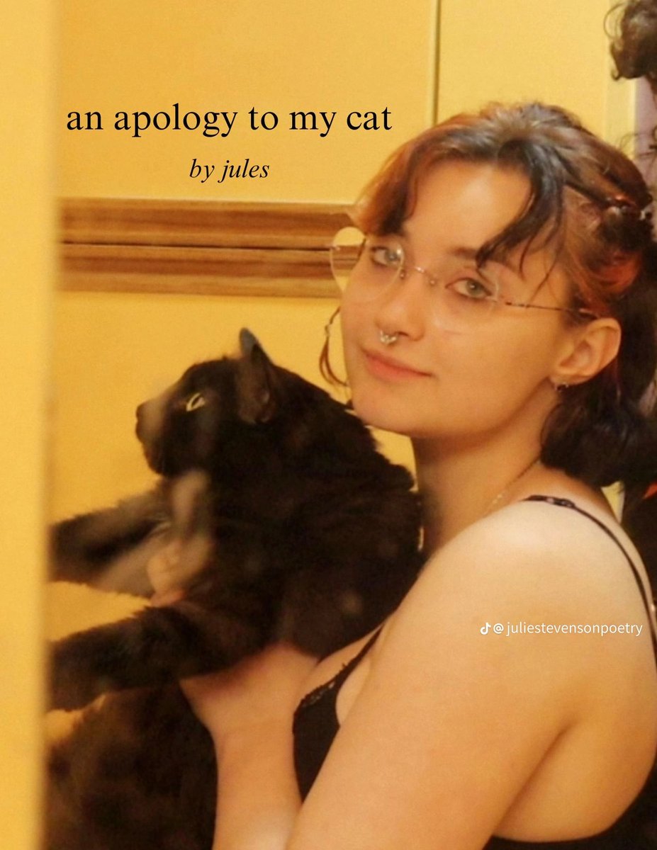lustyapathy's tweet photo. An apology to my cat by Jules https://t.co/iNiVzbWz5i